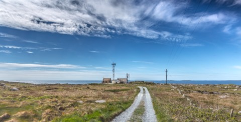 Mace Head Atmospheric Research Station, Carna, Co Galway. Photograph: Prof Colin O'Dowd