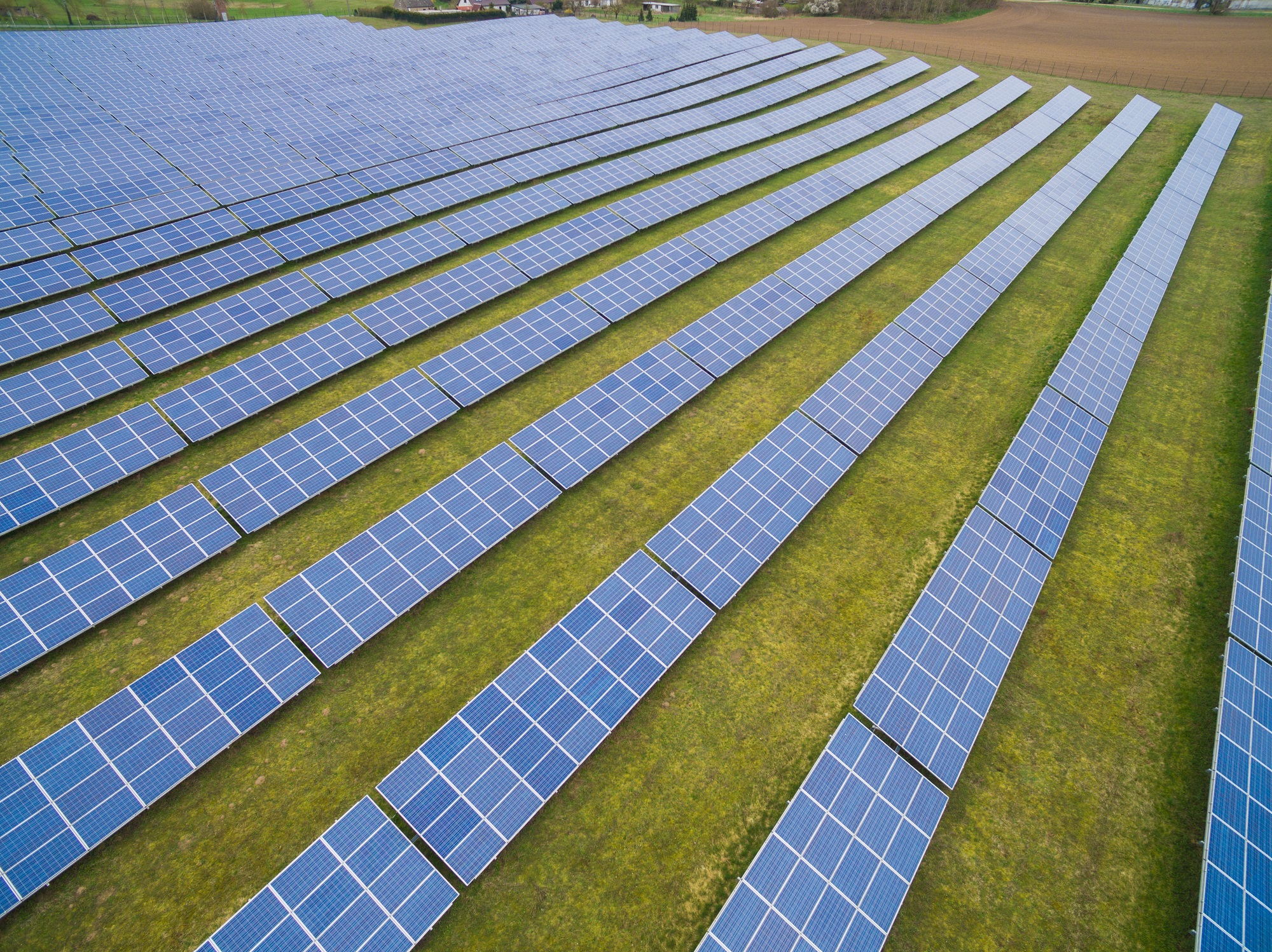 picture of solar panels