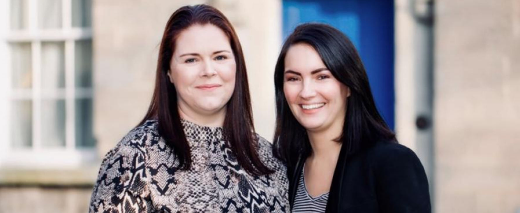 image of researchers Elaine Spain and Kellie Adamson