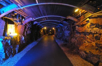 Mining cave at Arigna