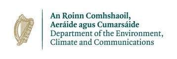 logo of the department of the environment, climate and communications
