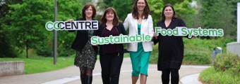 A photo of senior staff and researchers from Queen’s University Belfast, the University of Sheffield, SFI and relevant Co-Centres, pictured at the launch of the Co-Centre for Sustainable Food Systems.