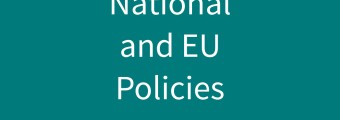 Clickable Green Panel that holds a link to the SFI National and EU Policies page