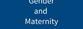 Clickable Blue Panel that holds a link to the Gender and Maternity page