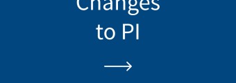 Clickable Blue Panel that holds a link to the SFI Changes to PI page